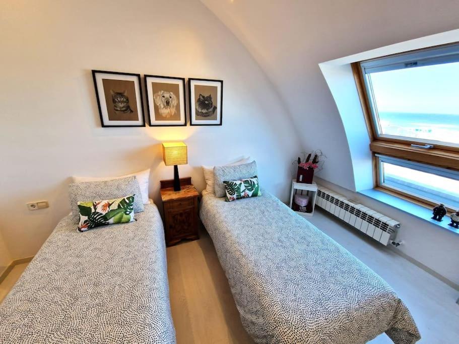 Apartamento Deluxe Vistas Al Mar Burela Luaran gambar